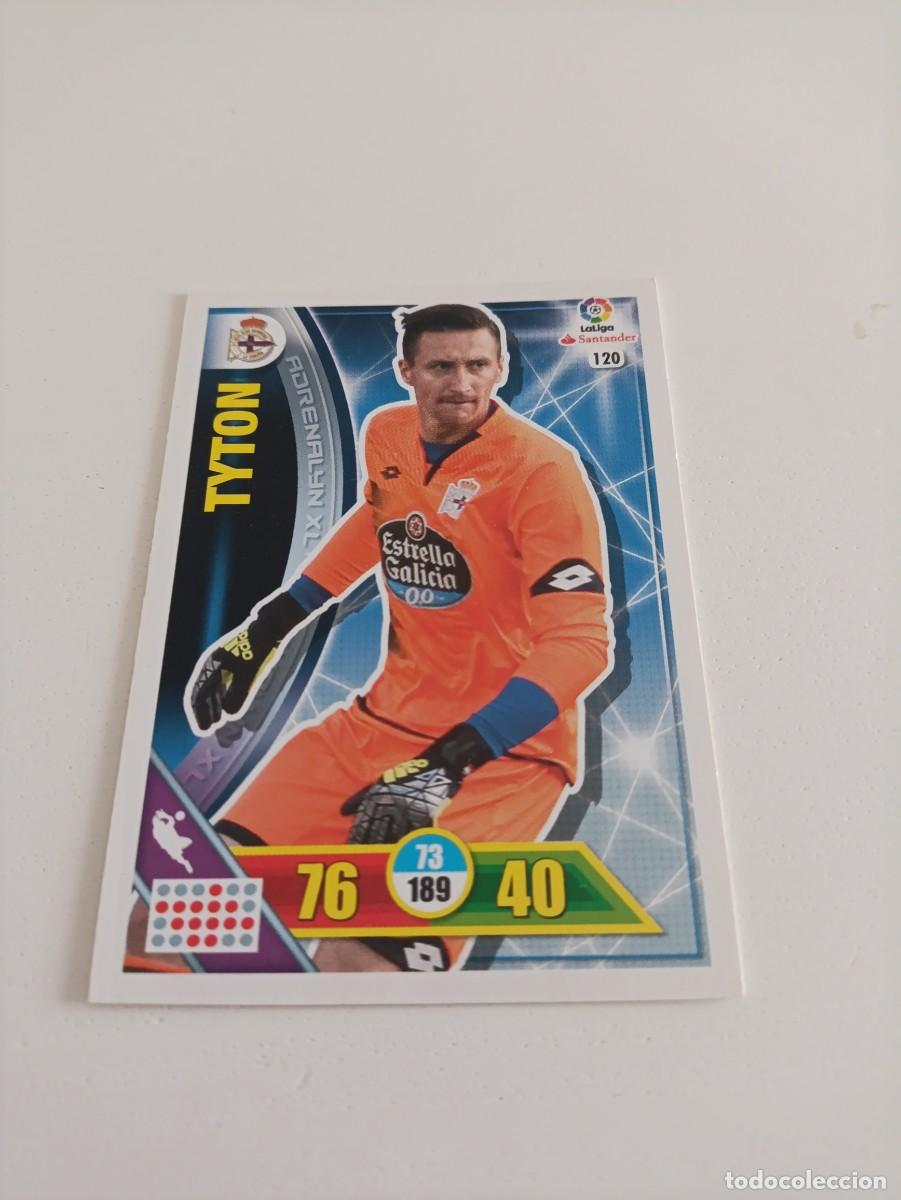 Cromos de f&uacute;tbol: Adrenalyn 2016/17 Tyton Deportivo de la Coru&ntilde;a