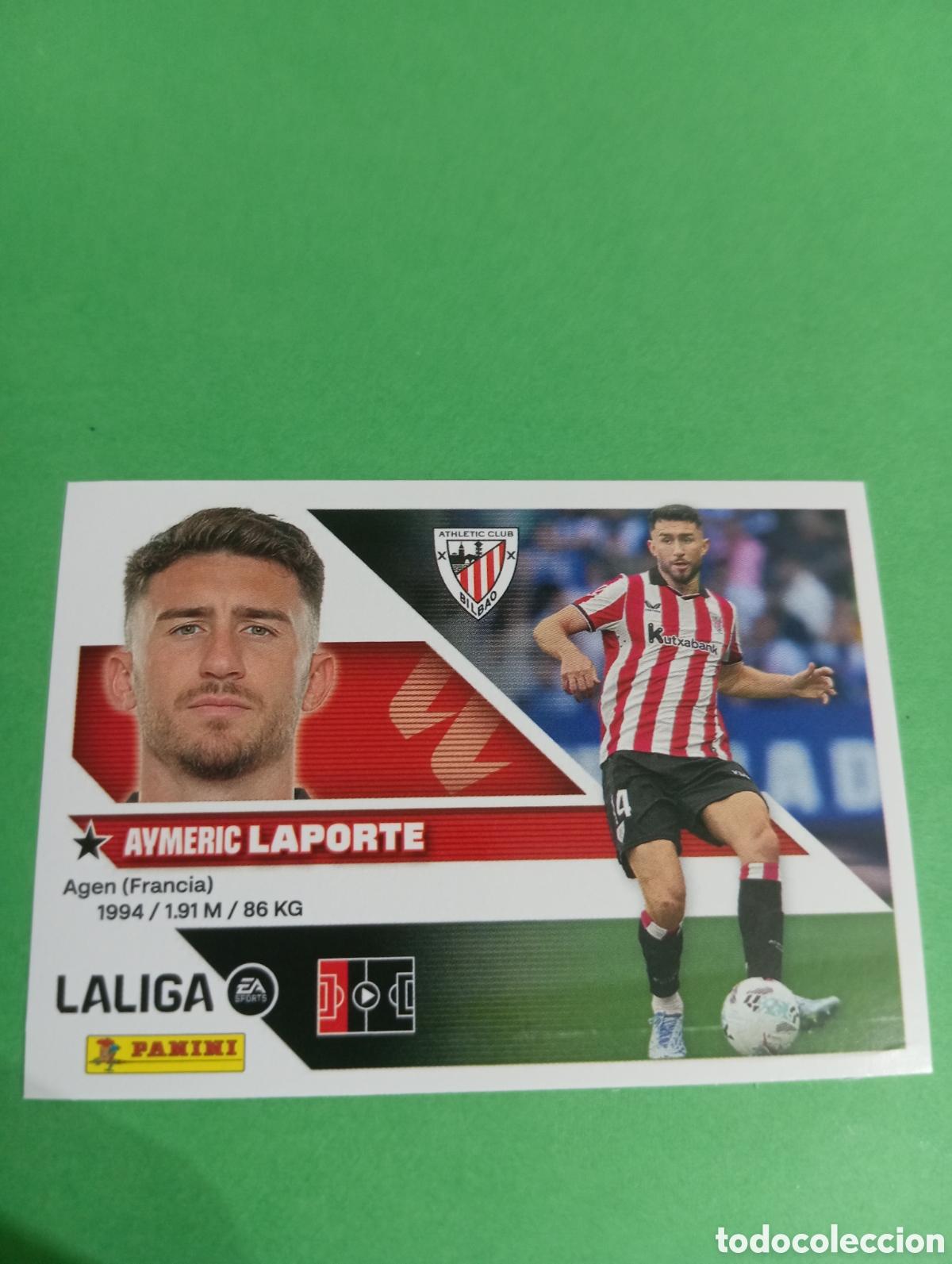 Cromos de f&uacute;tbol: Laporte Athletic de Bilbao n&deg;8 / PANINI LIGA ESTE 2026/2027