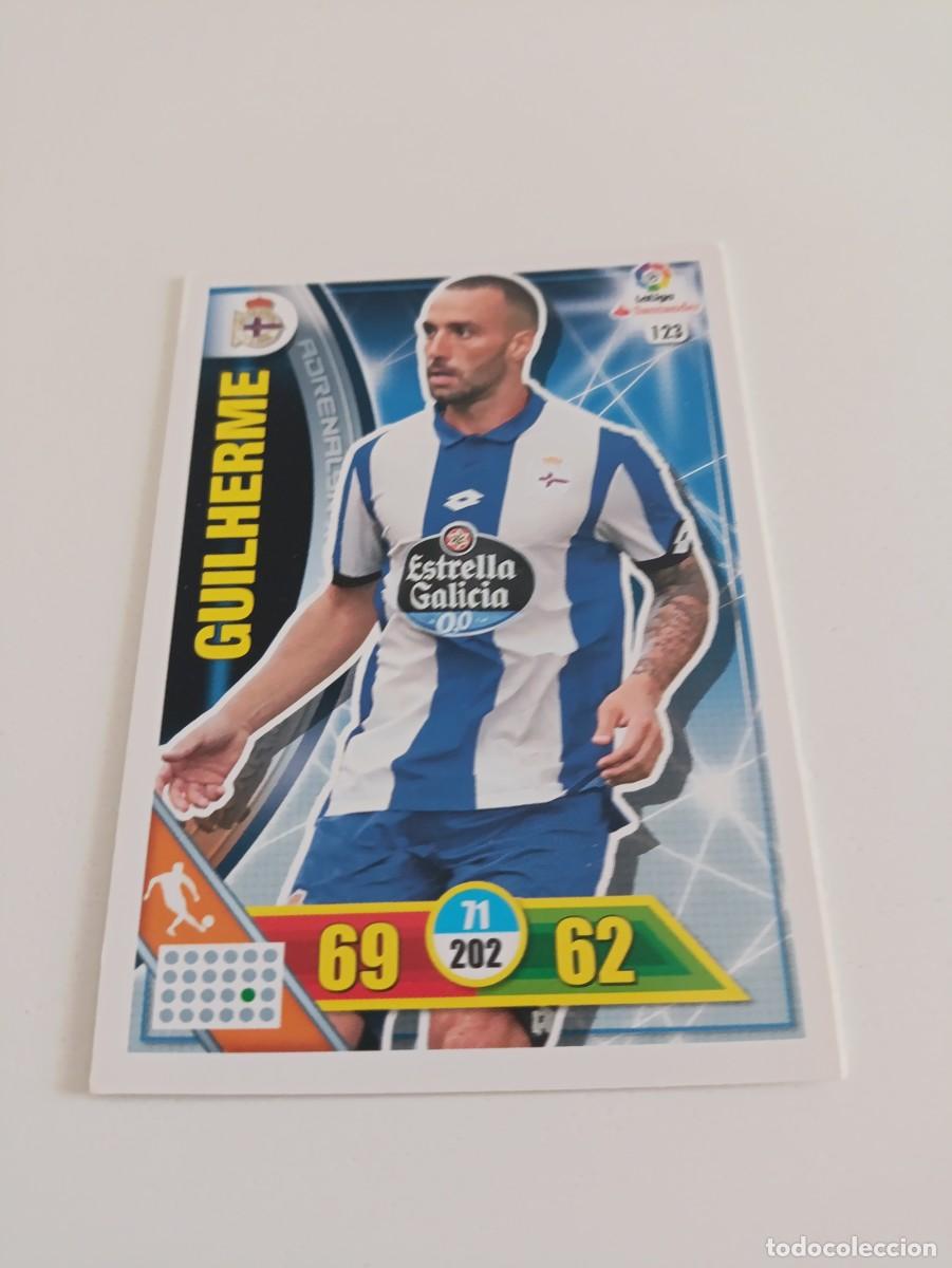 Cromos de f&uacute;tbol: Adrenalyn 2016/17 Guilherme Deportivo de la Coru&ntilde;a