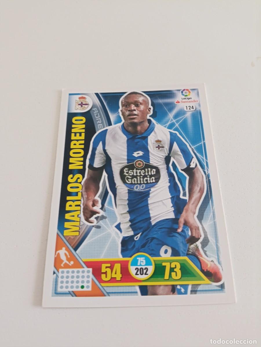 Cromos de f&uacute;tbol: Adrenalyn 2016/17 Marlos Moreno Deportivo de la Coru&ntilde;a