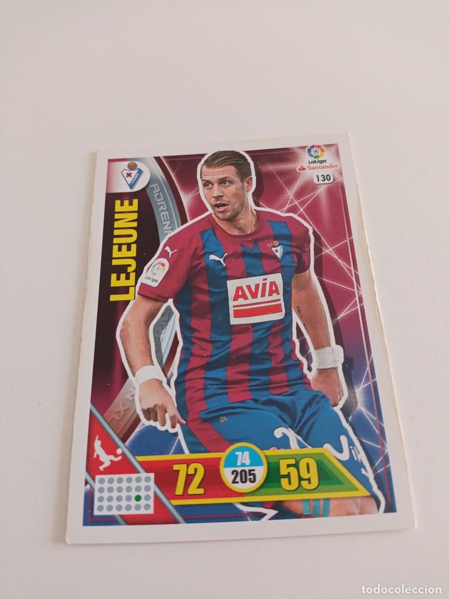 Cromos de f&uacute;tbol: Adrenalyn 2016/17 Lejeune Eibar