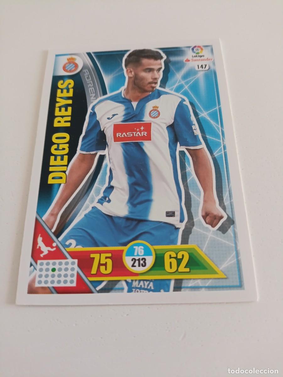 Cromos de f&uacute;tbol: Adrenalyn 2016/17 Diego Reyes Espa&ntilde;ol