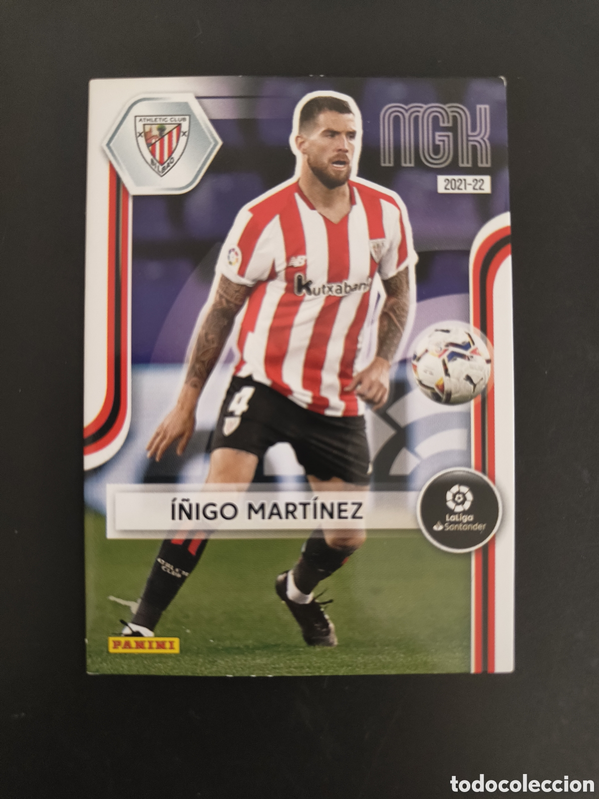 Cromos de f&uacute;tbol: Megacracks 2021/22 25 I&ntilde;igo Martinez Athletic Club