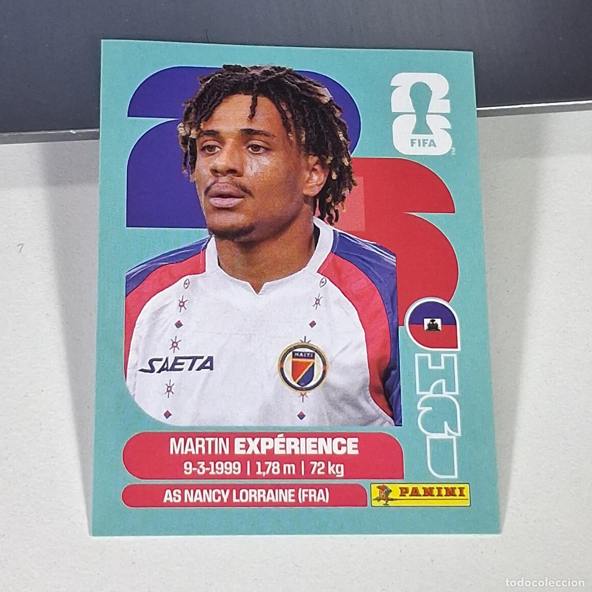 Cromos de f&uacute;tbol: B61 HAI4 MARTIN EXP&Eacute;RIENCE 4 HAITI HAI MUNDIAL FIFA WORLD CUP 2026 STICKER PANINI