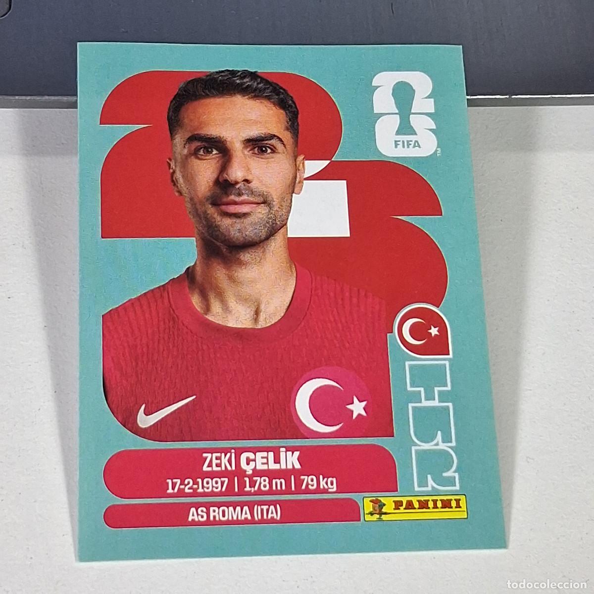 Football Stickers: B61 TUR 4 TUR4 ZEKI CELIK TURQUIA TURQUEY MUNDIAL FIFA WORLD CUP 2026 STICKER PANINI
