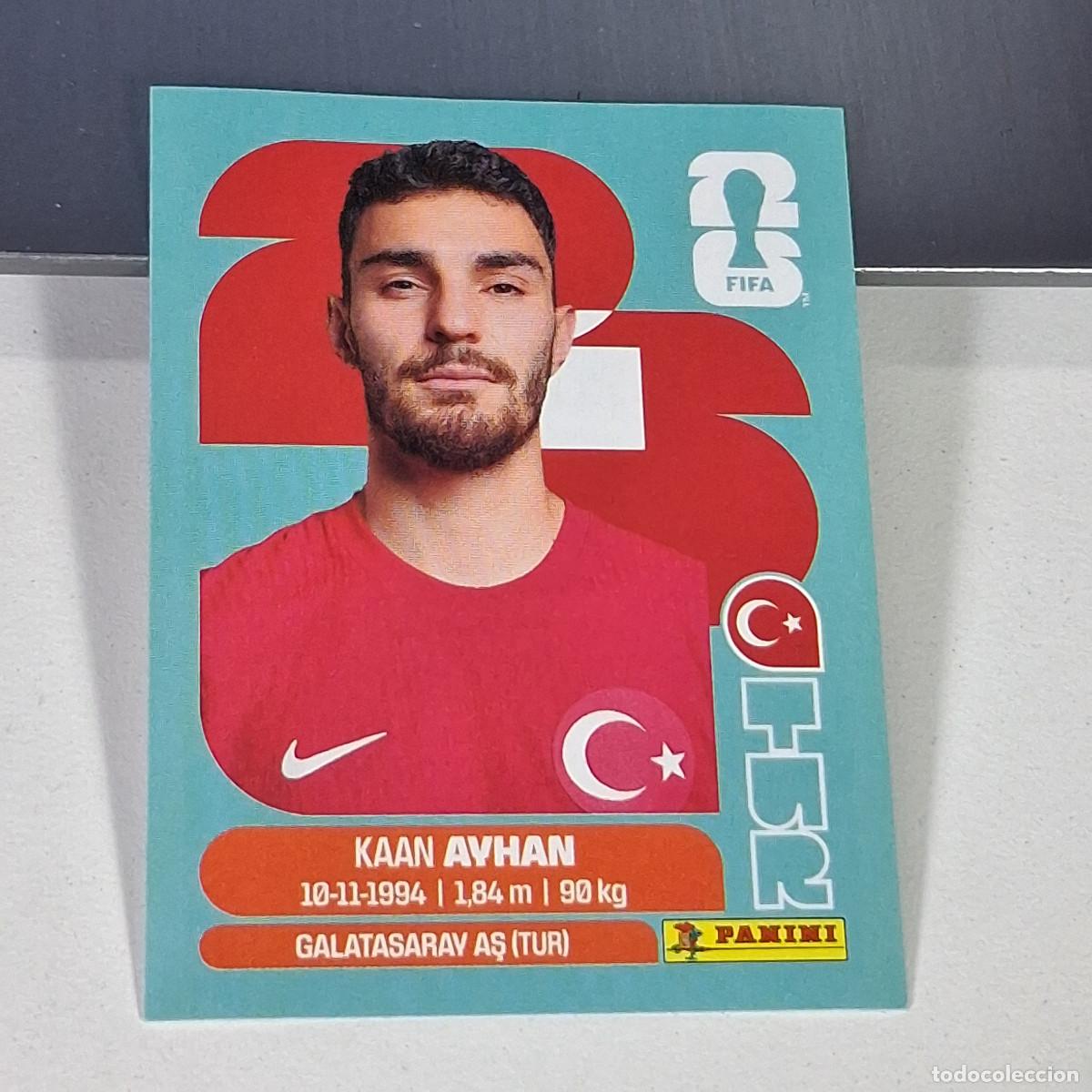 Cromos de f&uacute;tbol: B61 TUR 9 TUR9 KAAN AYHAN TURQUIA TURQUEY MUNDIAL FIFA WORLD CUP 2026 STICKER PANINI