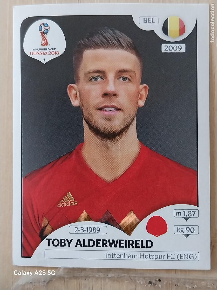 Cromos de f&uacute;tbol: 515 ALDERWEIRELD WORLD CUP CROMO SIN PEGAR NUNCA ORIGINAL PANINI