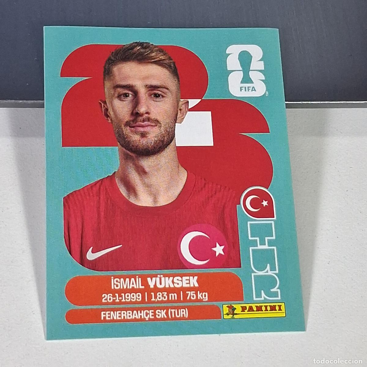 Cromos de f&uacute;tbol: B61 TUR10 İSMAİL Y&Uuml;KSEK 10 TURQU&Iacute;A TURQUEY TUR MUNDIAL FIFA WORLD CUP 2026 STICKER PANINI