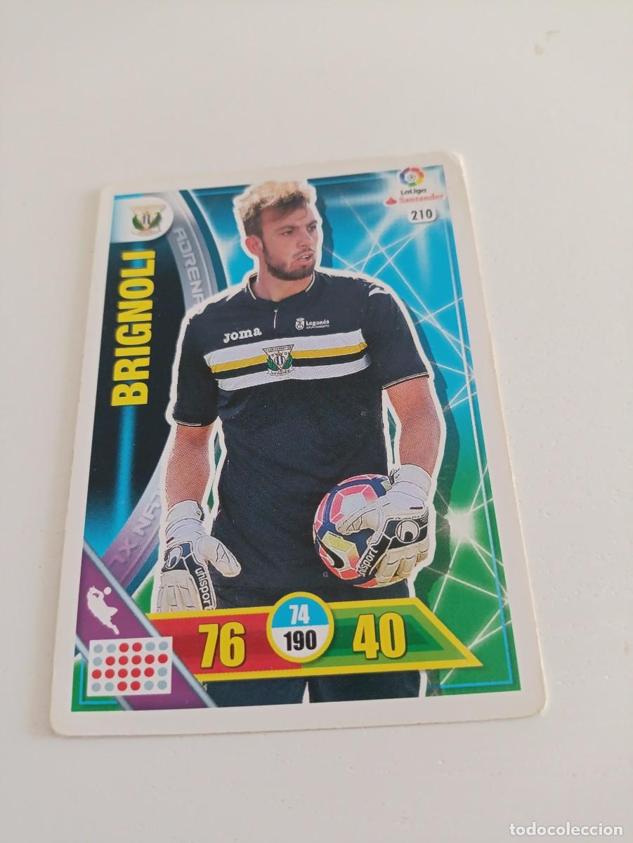 Cromos de f&uacute;tbol: Adrenalyn 2016/17 Brignoli Legan&eacute;s