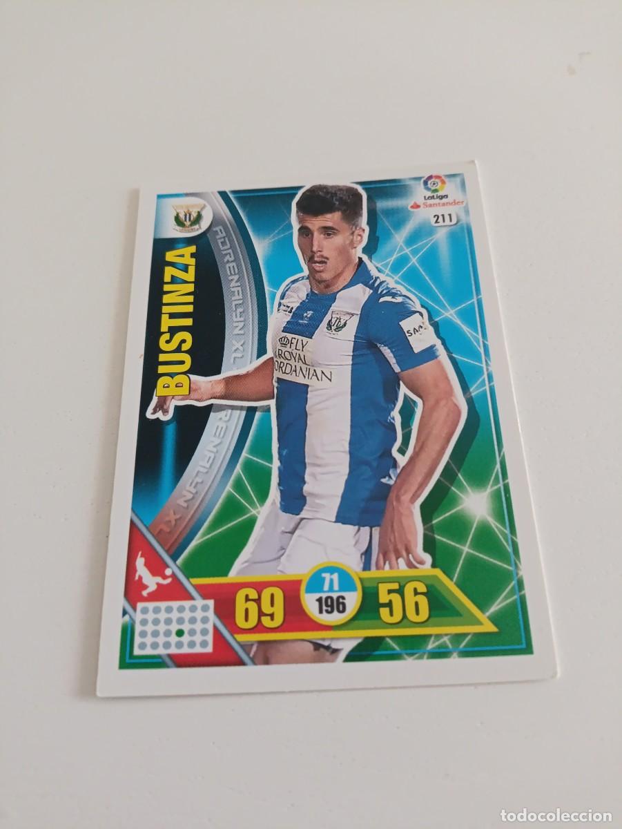 Cromos de f&uacute;tbol: Adrenalyn 2016/17 Bustinza Legan&eacute;s