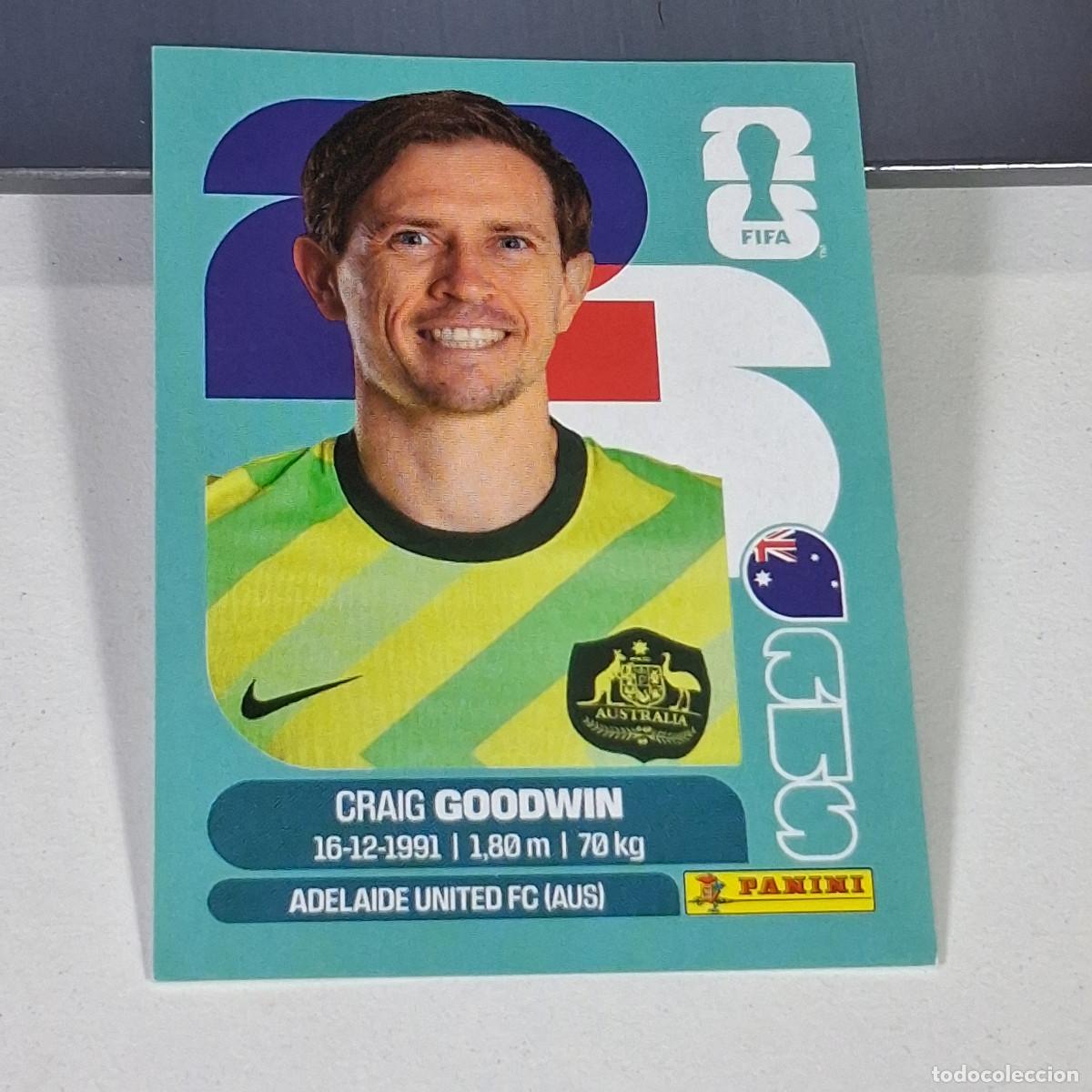 Cromos de f&uacute;tbol: B61 AUS 17 AUS17 CRAIG GOODWIN AUSTRALIA AUS MUNDIAL FIFA WORLD CUP 2026 STICKER PANINI