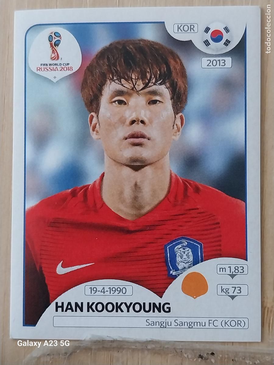 Figurine di Calcio: 504 KOOKYOUNG KOREA SUR * WORLD CUP CROMO SIN PEGAR NUNCA ORIGINAL PANINI