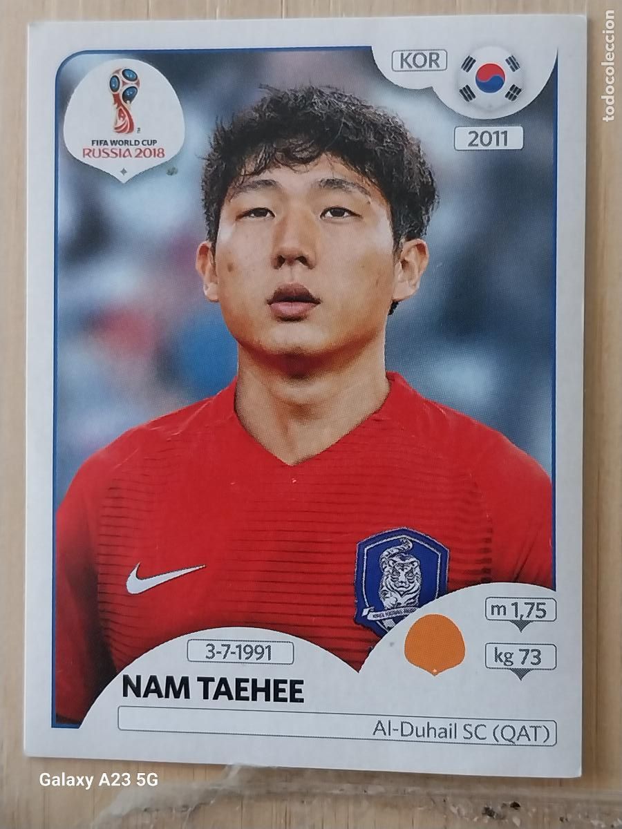 Cromos de f&uacute;tbol: 503 TAEHEE KOREA SUR - WORLD CUP CROMO SIN PEGAR NUNCA ORIGINAL PANINI