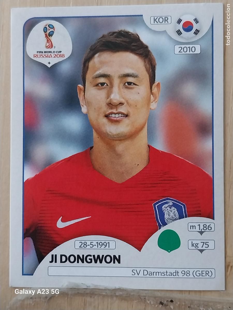 Cromos de f&uacute;tbol: 509 KOREA SUR - WORLD CUP CROMO SIN PEGAR NUNCA ORIGINAL PANINI