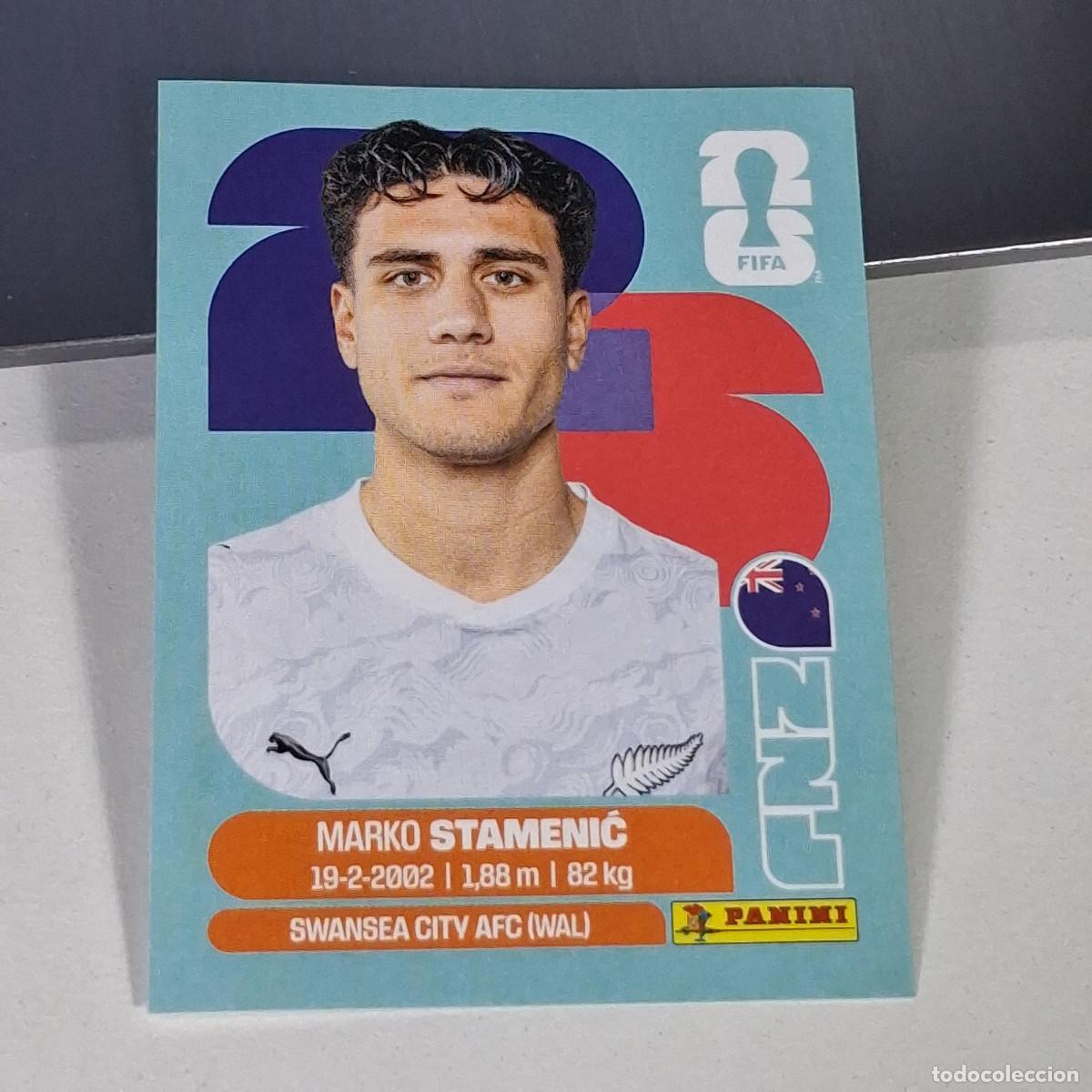 Cromos de f&uacute;tbol: B61 NZL15 MARKO STAMENIĆ 15 NUEVA ZELANDA NZL NEW ZEALAND MUNDIAL FIFA WORLD CUP 2026 STICKER PANINI