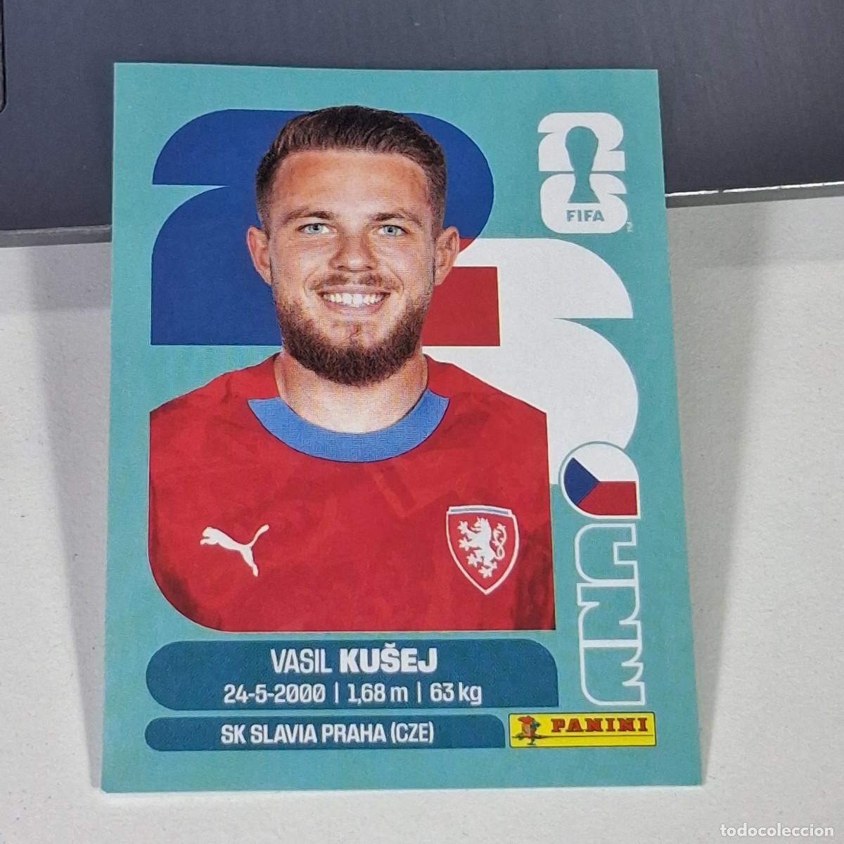 Figurine di Calcio: B61 CZE 16 CZE16 VASIL KUSEJ REP&Uacute;BLICA CHECA CHEQUIA CZE MUNDIAL FIFA WORLD CUP 2026 STICKER PANINI