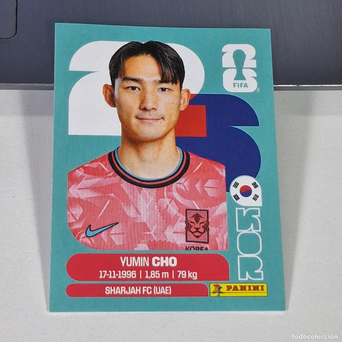 Figurine di Calcio: B61 KOR5 YU-MIN CHO 5 YUMIN COREA DEL SUR KOR MUNDIAL FIFA WORLD CUP 2026 STICKER PANINI
