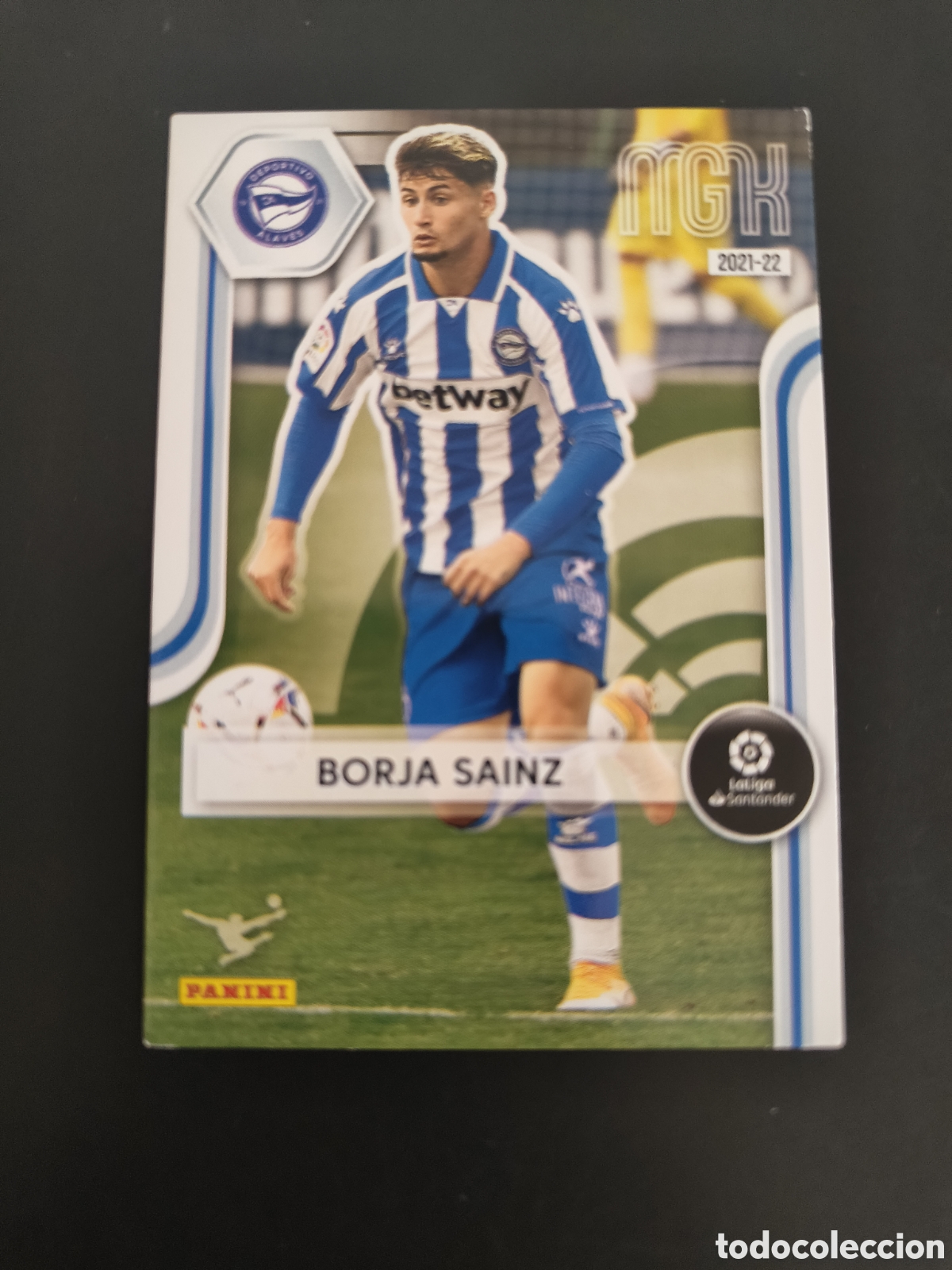 Cromos de f&uacute;tbol: Megacracks 2021/22 14 Borja Sainz Alaves