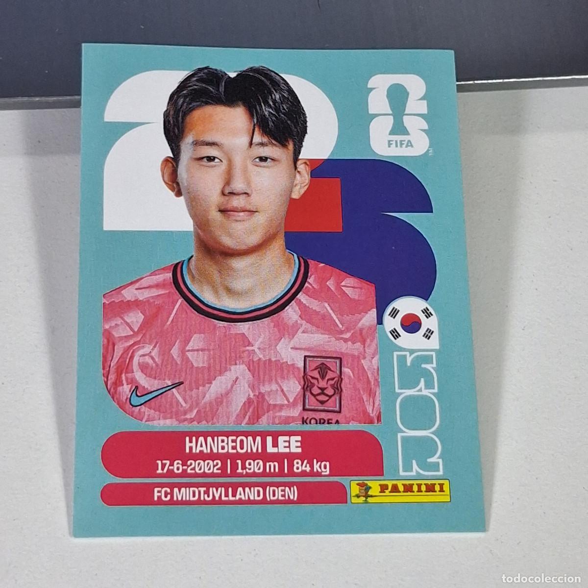 Cromos de f&uacute;tbol: B61 KOR7 HAN-BEOM LEE 7 KOREA COREA DEL SUR KOR MUNDIAL FIFA WORLD CUP 2026 STICKER PANINI