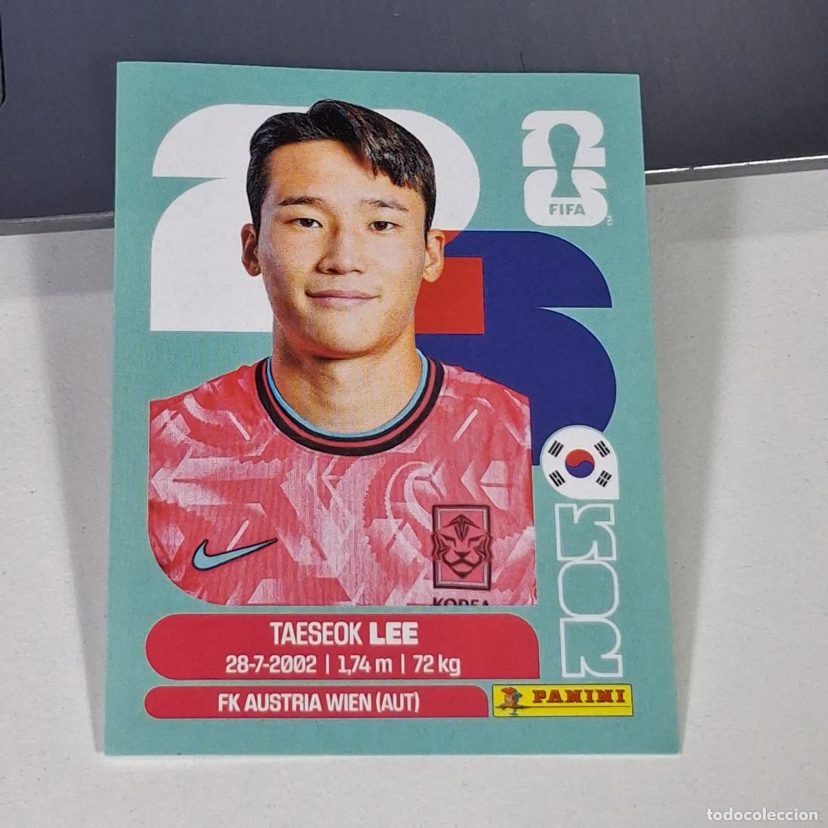 Cromos de f&uacute;tbol: B61 KOR 8 KOR8 TAESEOK LEE KOREA COREA DEL SUR KOR MUNDIAL FIFA WORLD CUP 2026 STICKER PANINI