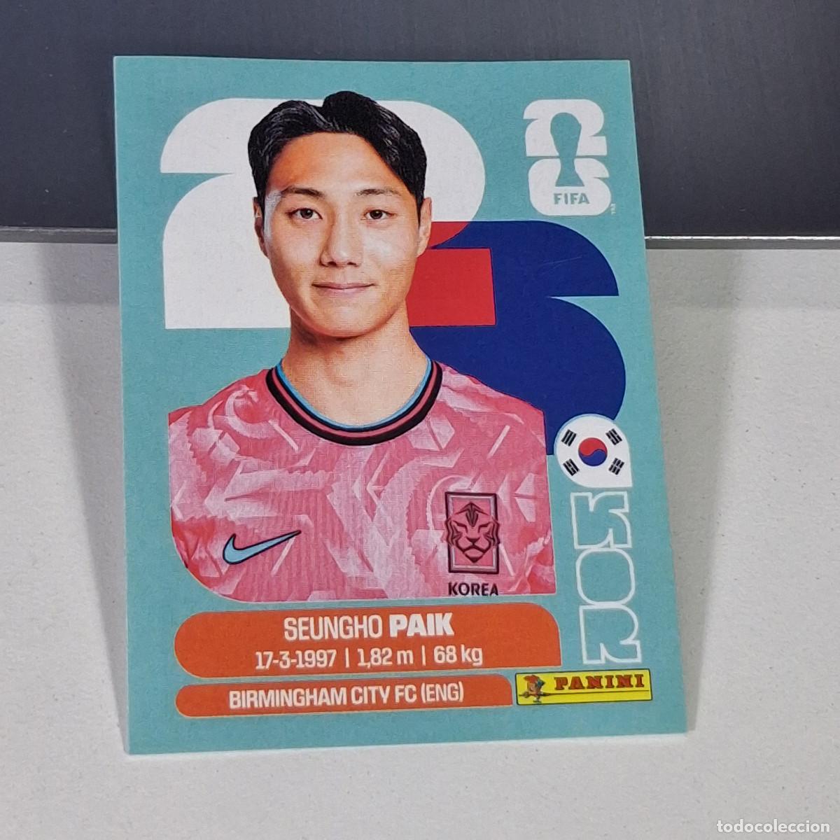 Cromos de f&uacute;tbol: B61 KOR14 SEUNG-HO PAIK 14 COREA DEL SUR KOR MUNDIAL FIFA WORLD CUP 2026 STICKER PANINI