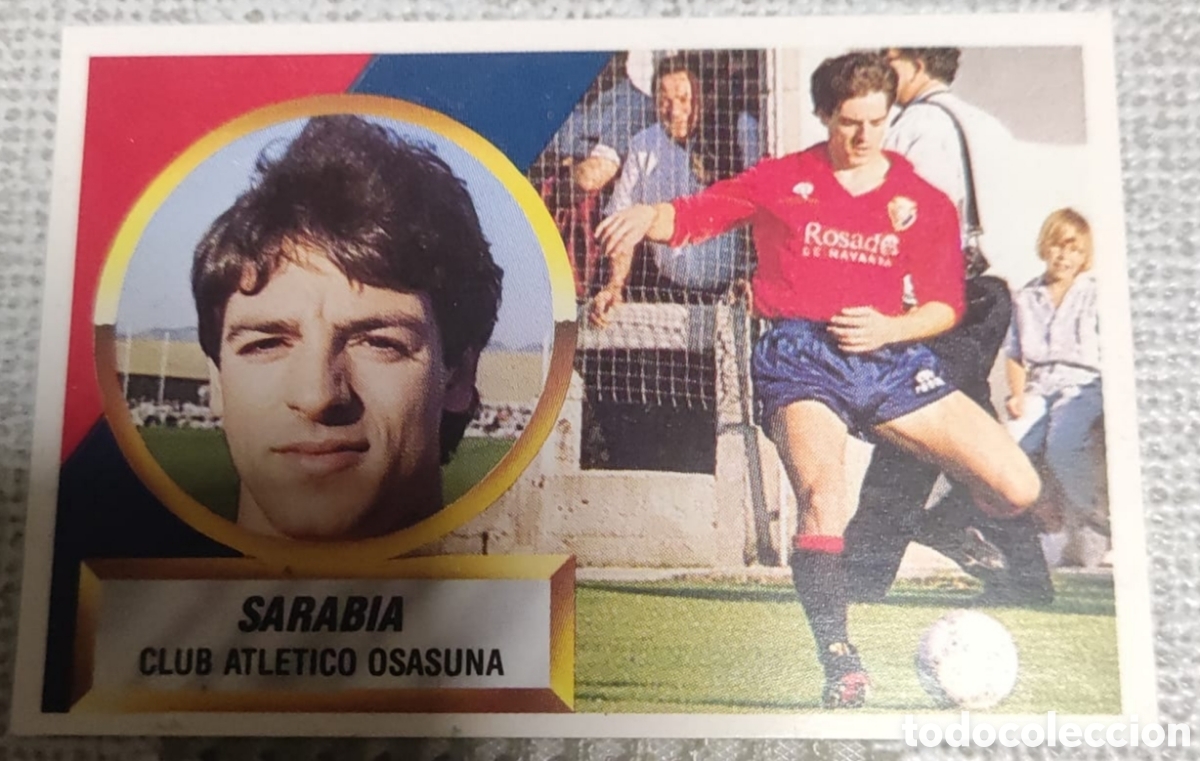 Cromos de f&uacute;tbol: Cromo liga 1988\1989 coleccion este
