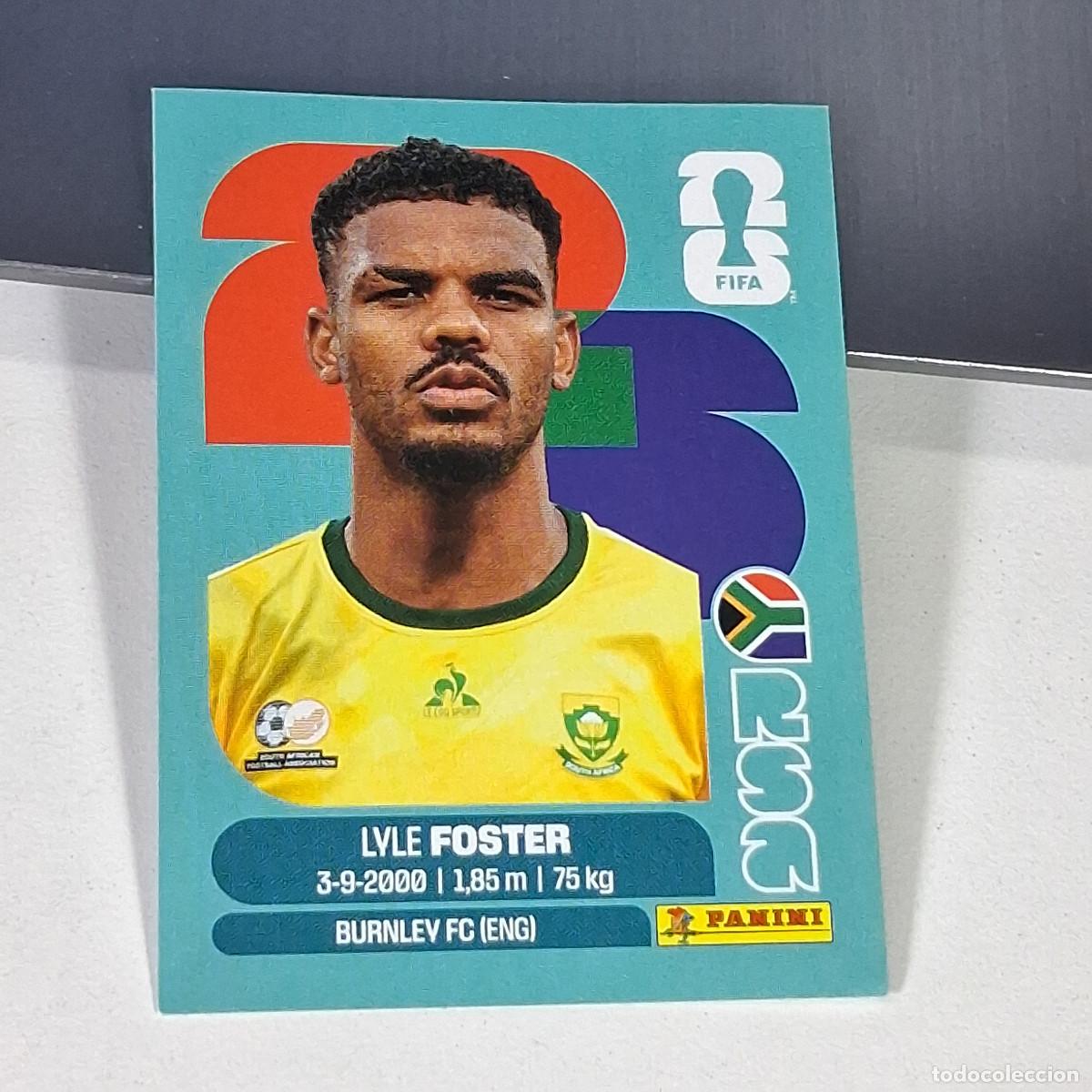 Cromos de f&uacute;tbol: B61 RSA17 LYLE FOSTER 17 SUD&Aacute;FRICA RSA SOUTH AFRIKA MUNDIAL FIFA WORLD CUP 2026 STICKER PANINI