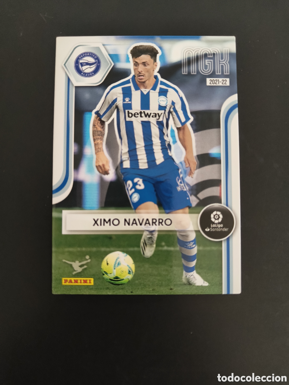 Cromos de f&uacute;tbol: Megacracks 2021/22 5 Ximo Navarro Alaves