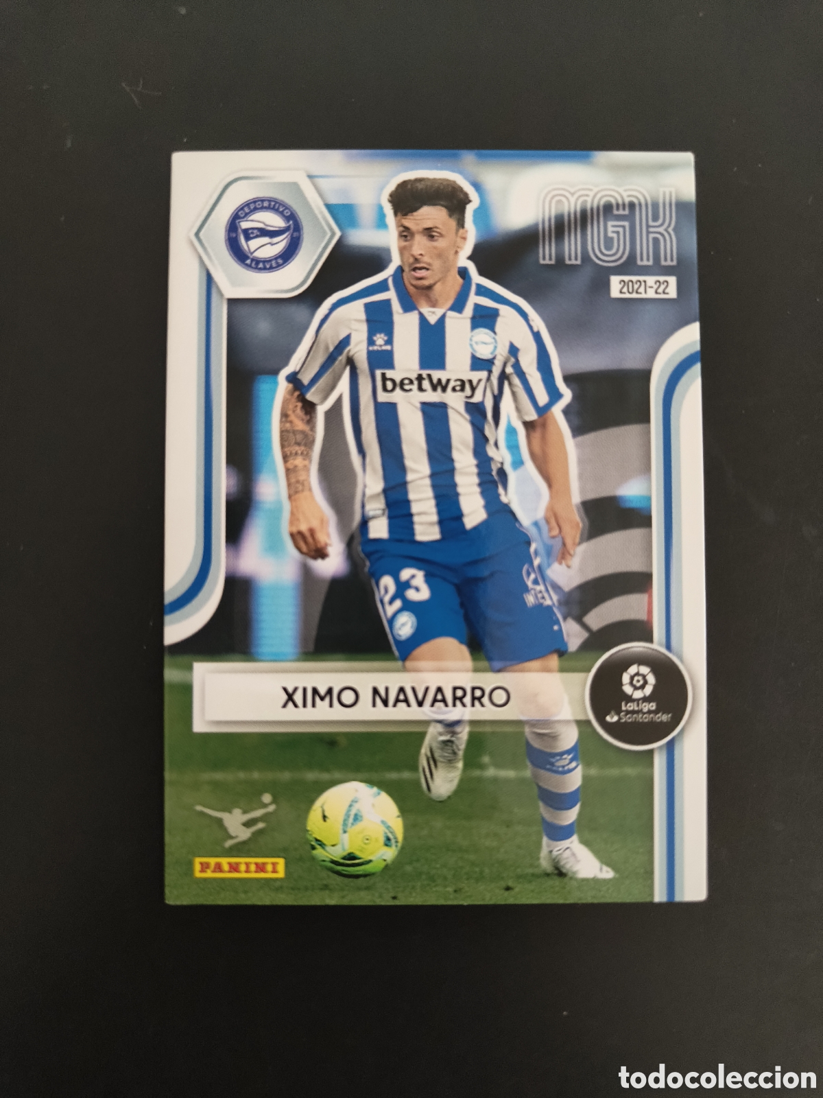 Cromos de f&uacute;tbol: Megacracks 2021/22 5 Ximo Navarro Alaves