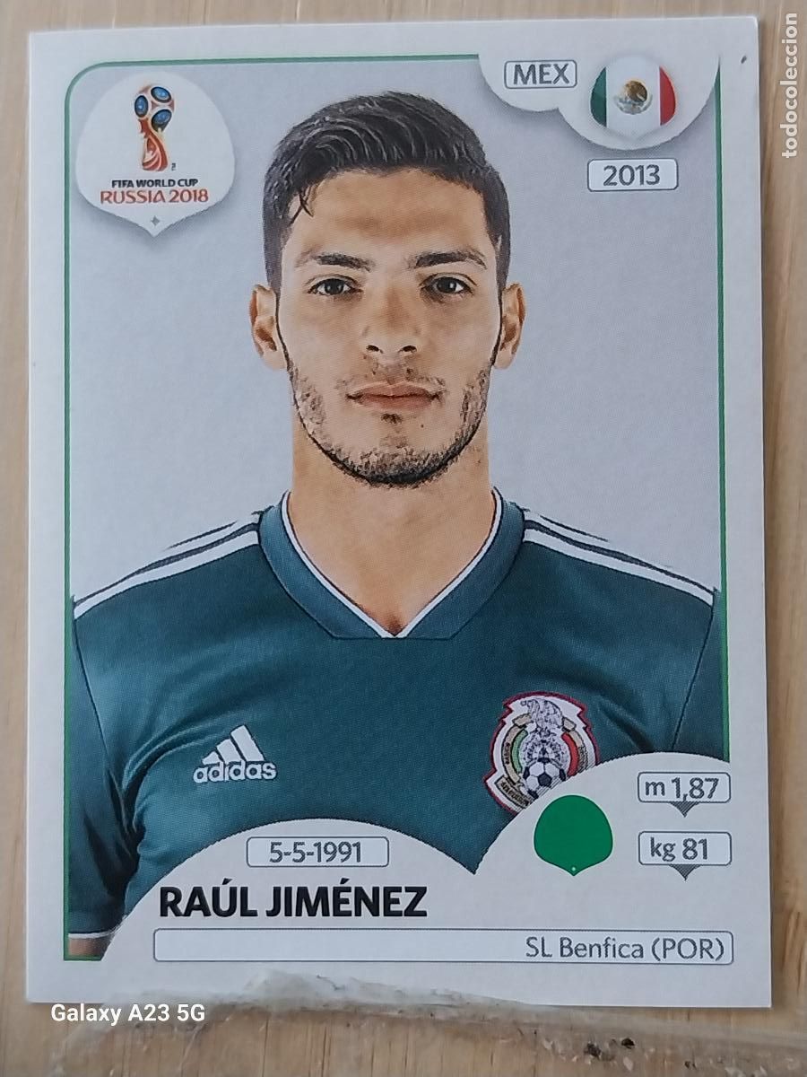Cromos de Futebol: 468 JIM&Eacute;NEZ MEXICO WORLD CUP RUSSIA RUSIA 2018 * PANINI CROMO SIN PEGAR NUNCA ORIGINAL PANINI