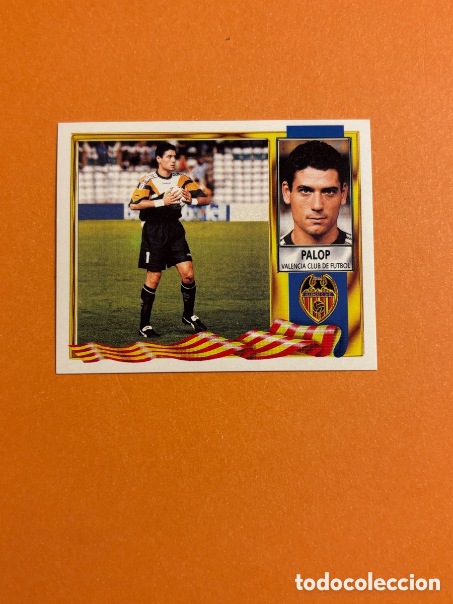 Cromos de Futebol: Palop Coloca Valencia 95 96. Liga Este 1995 1996. Sin pegar.