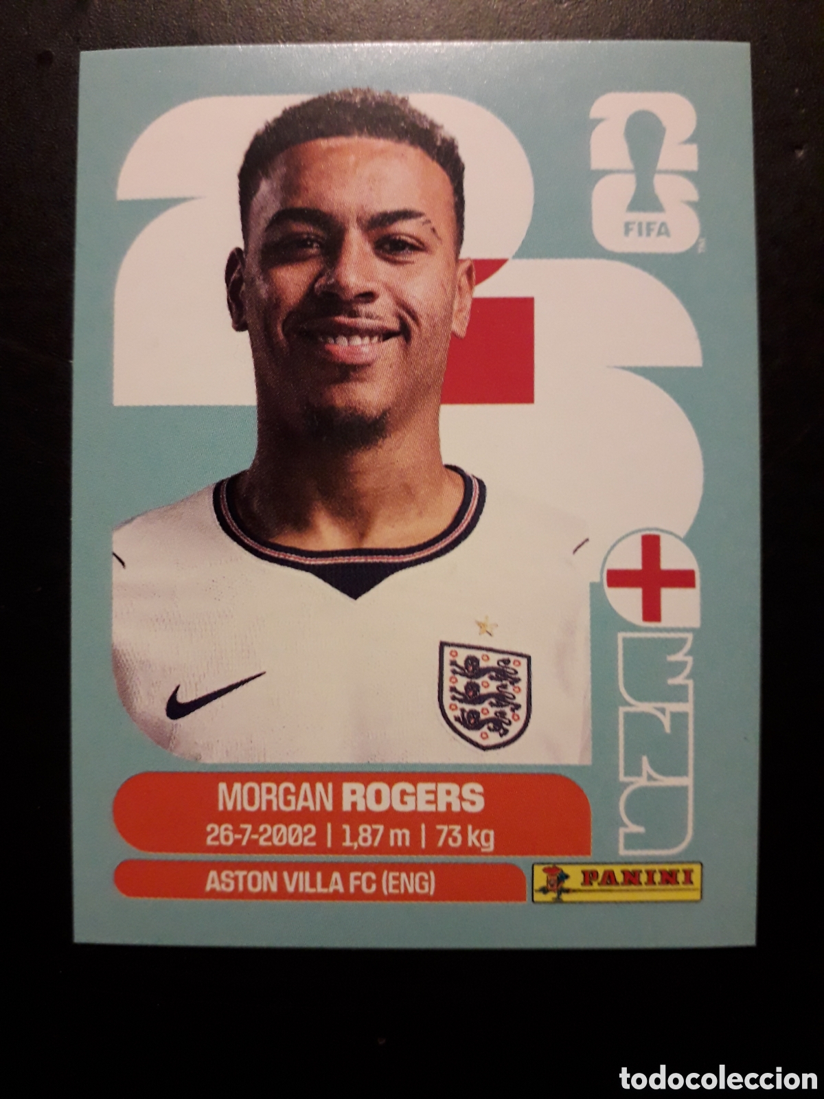 Cromos de f&uacute;tbol: ROGERS INGLATERRA ENG 14 MUNDIAL F&Uacute;TBOL 2026 FIFA WORLD CUP PANINI SIN PEGAR PEDIDO M&Iacute;NIMO 3&euro;