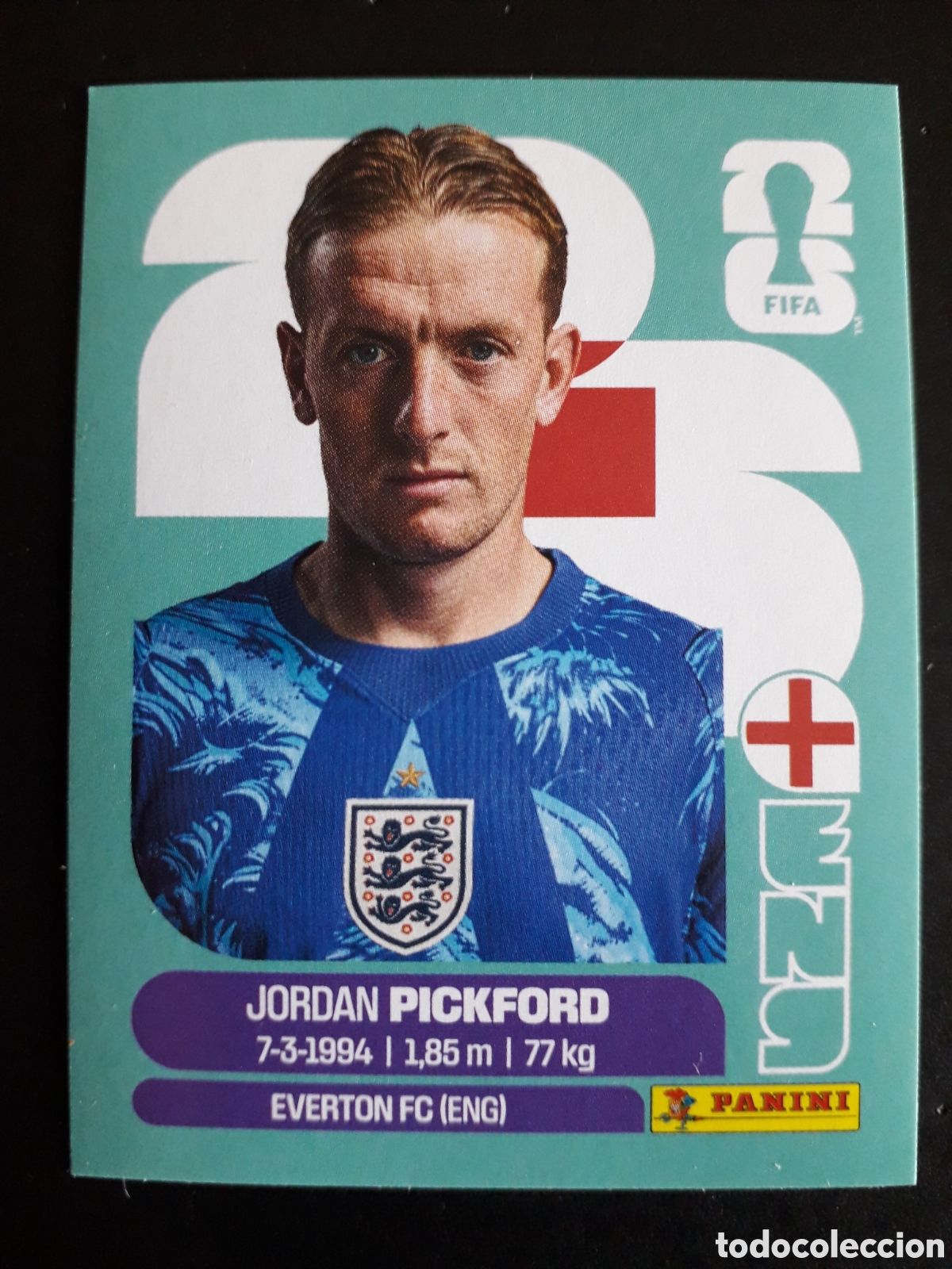 Cromos de f&uacute;tbol: PICKFORD INGLATERRA ENG 2 MUNDIAL F&Uacute;TBOL 2026 FIFA WORLD CUP PANINI SIN PEGAR PEDIDO M&Iacute;NIMO 3&euro;