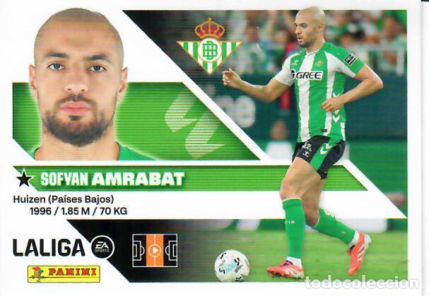 Cromos de f&uacute;tbol: CROMO PANINI LIGA ESTE 26 27 - N&ordm; 11 - AMRABAT - BETIS