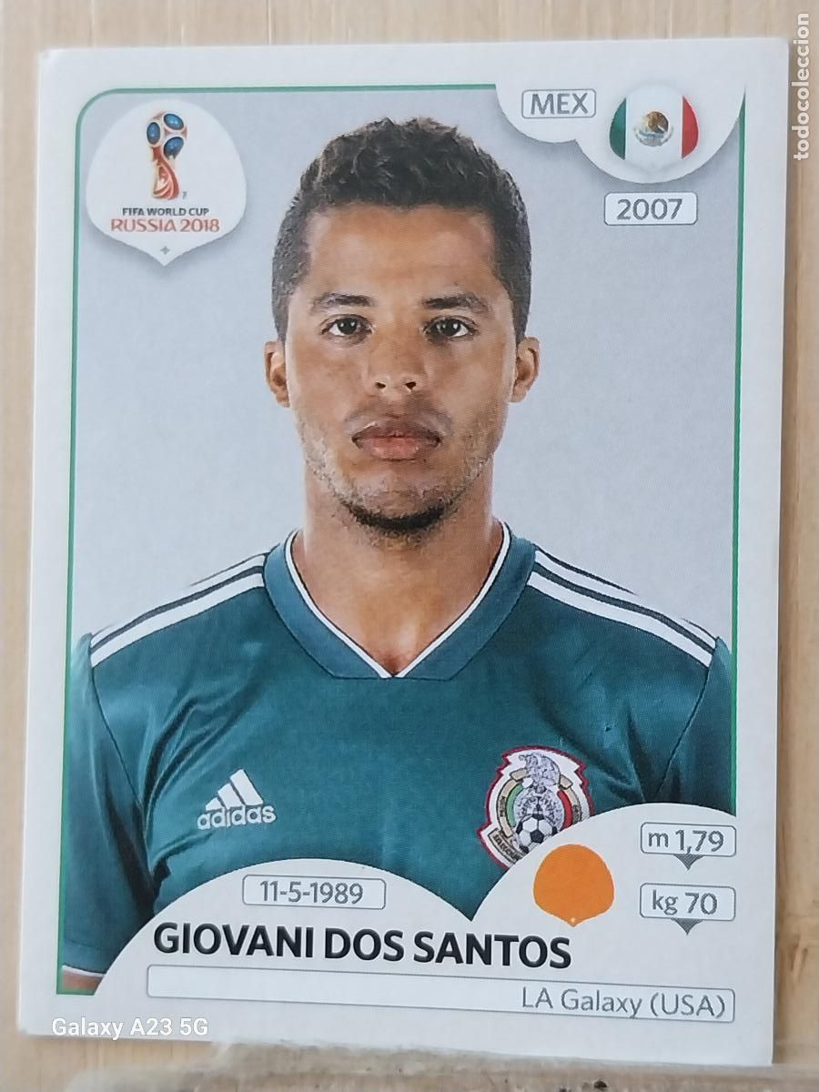 Cromos de f&uacute;tbol: 462 DOS SANTOS WORLD CUP CROMO SIN PEGAR NUNCA ORIGINAL PANINI