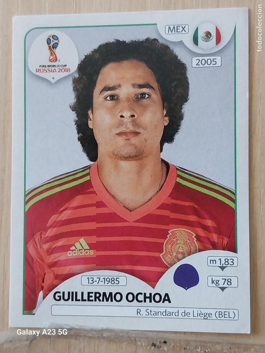 Cromos de f&uacute;tbol: 454 OCHOA MEXICO WORLD CUP CROMO SIN PEGAR NUNCA ORIGINAL PANINI