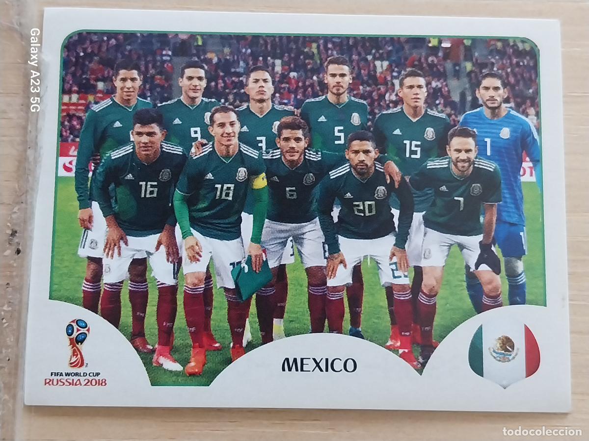 Cromos de Futebol: 453 MEXICO WORLD CUP RUSSIA RUSIA 2018 * PANINI CROMO SIN PEGAR NUNCA ORIGINAL PANINI