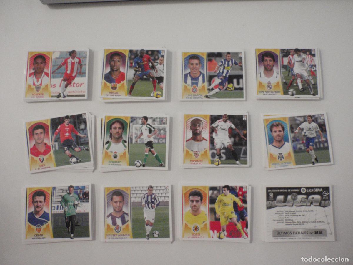 Cromos de Futebol: Lote cromos f&uacute;tbol stickers 179 diferentes y sin pegar. Liga BBVA Ediciones ESTE 2009 2010. 09 10