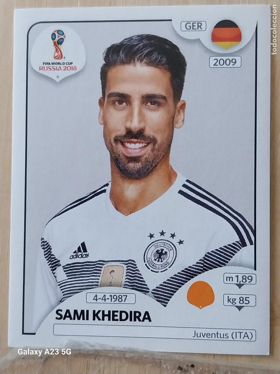 Figurine di Calcio: 448 ĶHEDIRA ALEMANIA WORLD CUP CROMO SIN PEGAR NUNCA ORIGINAL PANINI