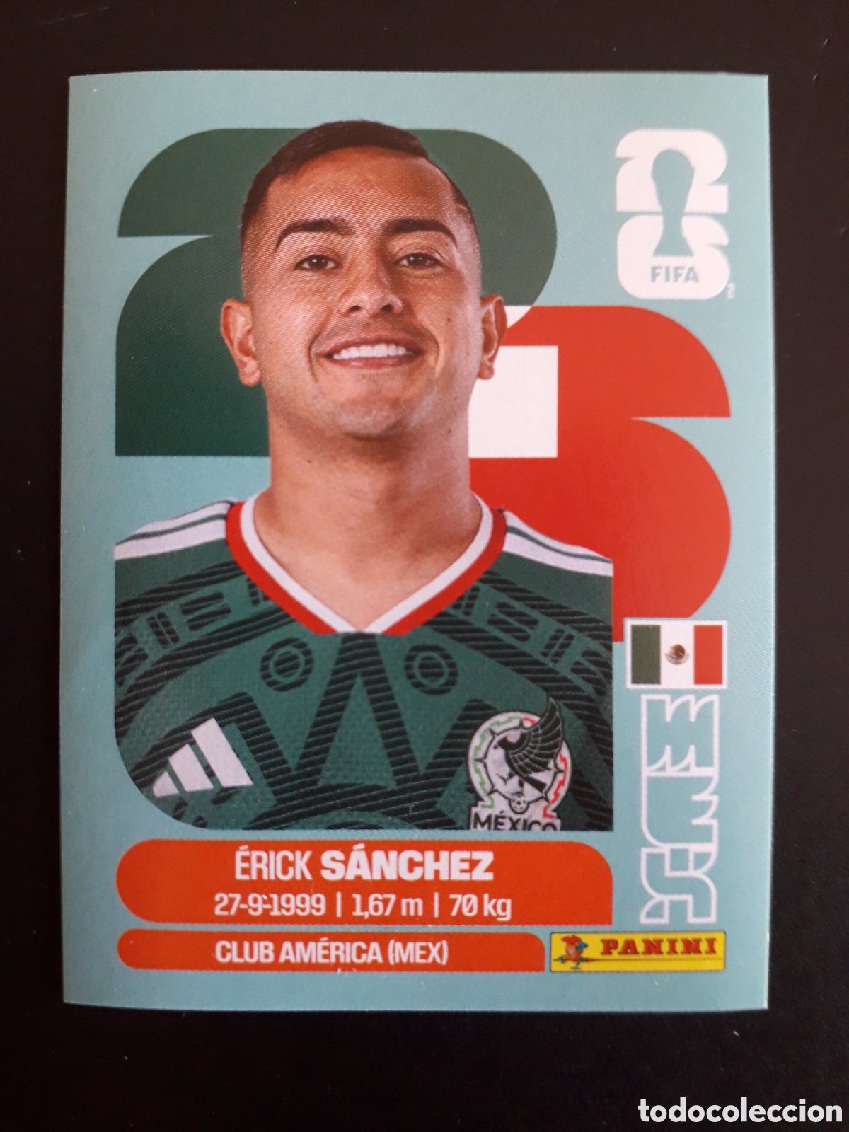 Cromos de Futebol: S&Aacute;NCHEZ M&Eacute;XICO MEX 14 MUNDIAL F&Uacute;TBOL 2026 FIFA WORLD CUP PANINI SIN PEGAR PEDIDO M&Iacute;NIMO 3&euro;