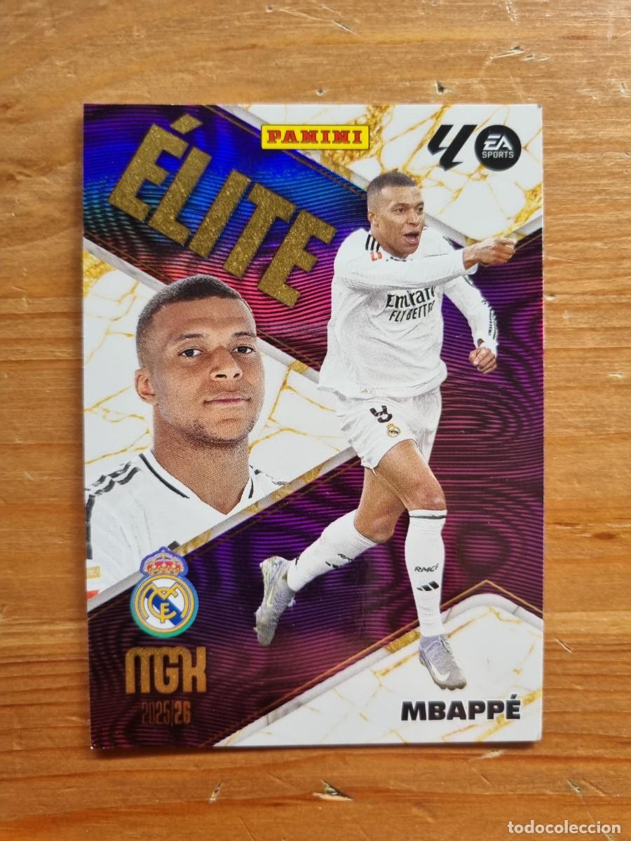 Football Stickers: 12 MBAPP&Eacute; (Real Madrid CF) &Eacute;LITE. Liga 2025 2026 25 26 Megacracks (Panini)
