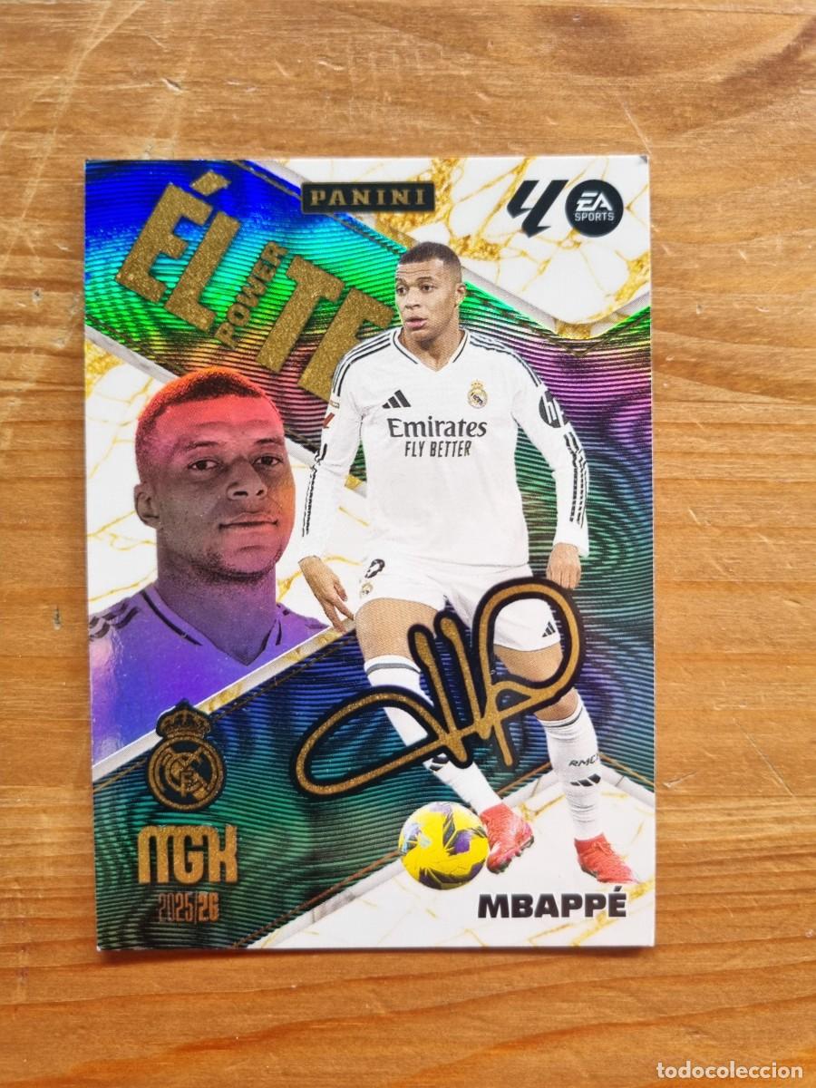 Football Stickers: P 12 MBAPP&Eacute; (Real Madrid CF) &Eacute;LITE POWER. Liga 2025 2026 25 26 Megacracks (Panini)