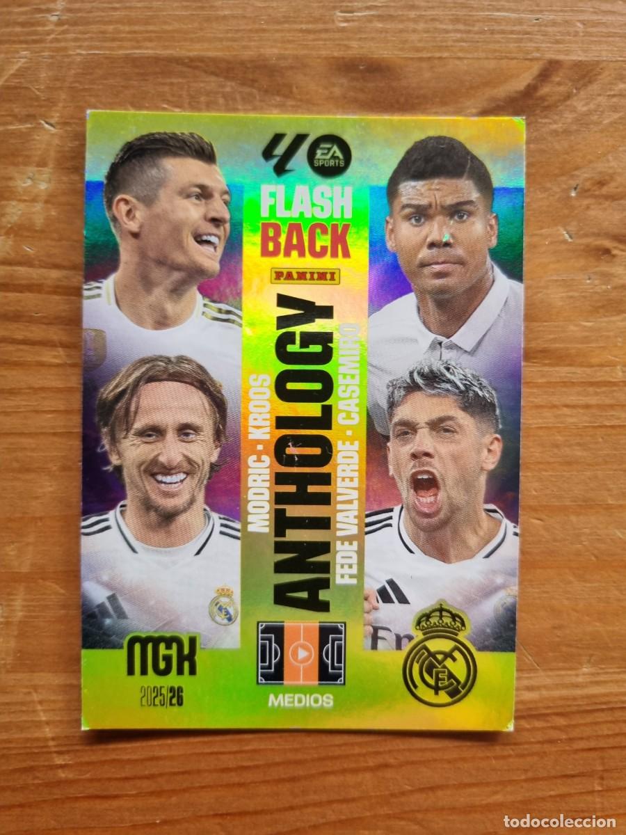 Football Stickers: 436 ANTHOLOGY (Real Madrid CF). Liga 2025 2026 25 26 Megacracks (Panini)