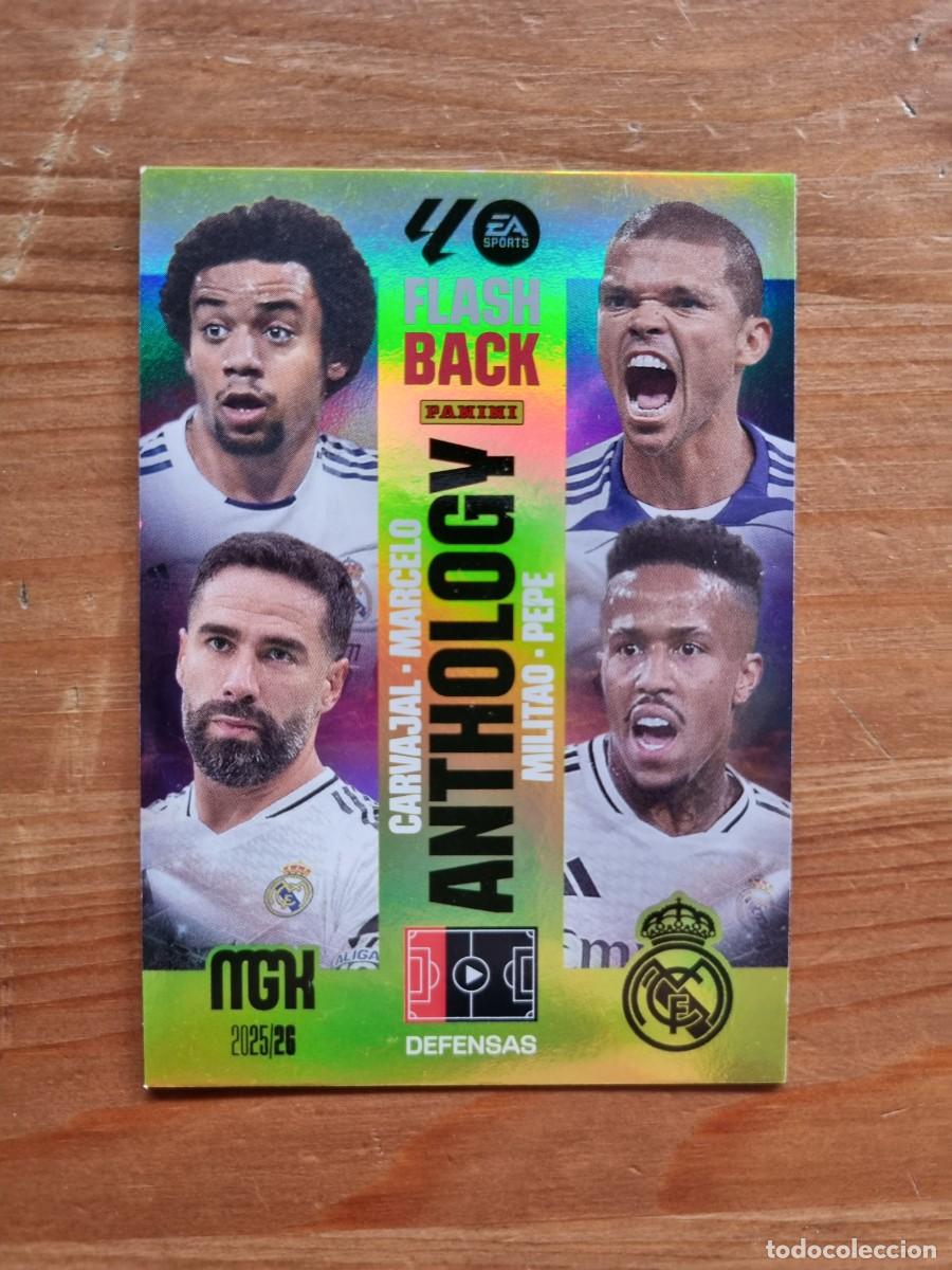 Football Stickers: 437 ANTHOLOGY (Real Madrid CF). Liga 2025 2026 25 26 Megacracks (Panini)