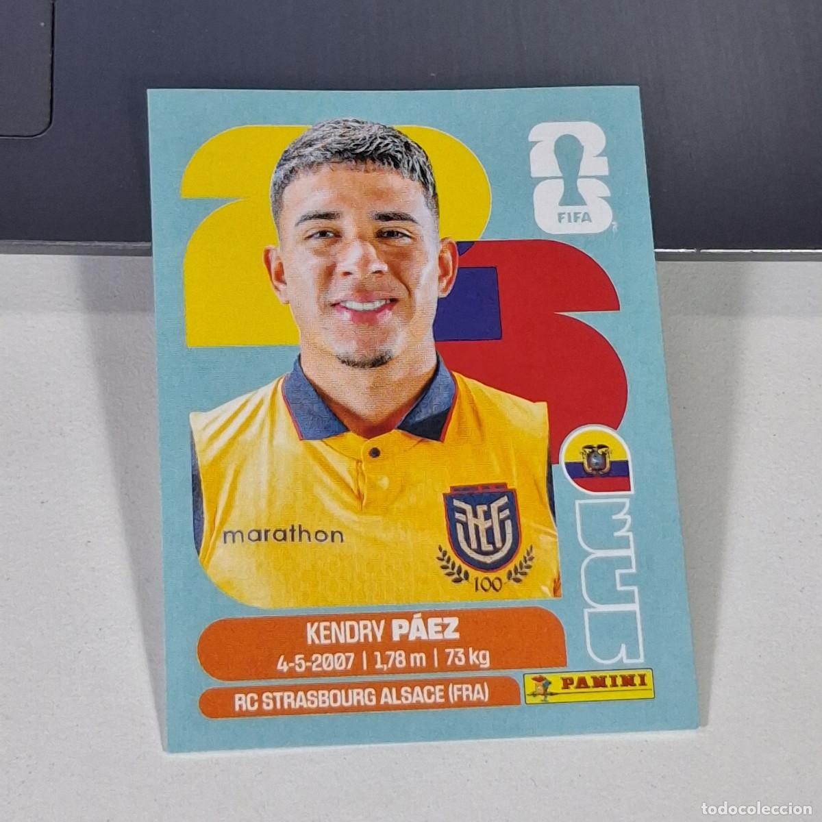 Football Stickers: B61 ECU11 KENDRY P&Aacute;EZ 11 ECUADOR ECU MUNDIAL FIFA WORLD CUP 2026 STICKER PANINI