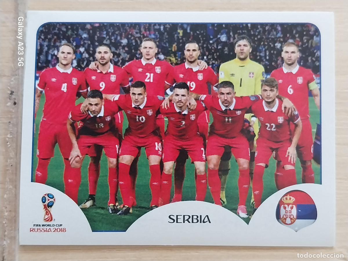 Football Stickers: 413 SERBIA RUSSIA RUSIA 2018 PANINI WORLD CUP CROMO SIN PEGAR NUNCA ORIGINAL PANINI