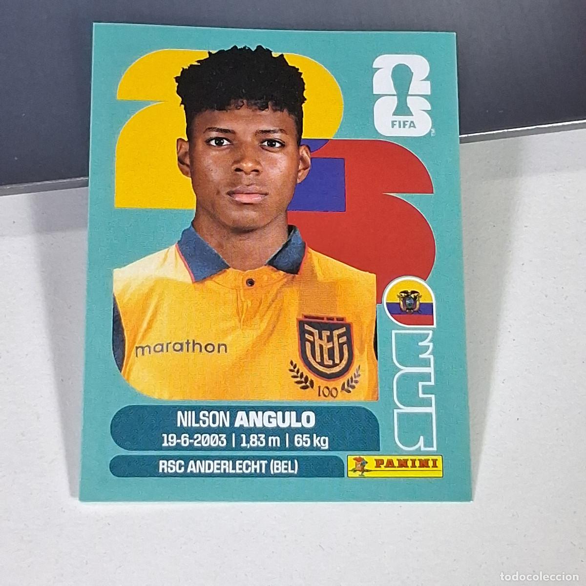 Cromos de f&uacute;tbol: B61 ECU 17 ECU17 NILSON ANGULO ECUADOR ECU MUNDIAL FIFA WORLD CUP 2026 STICKER PANINI