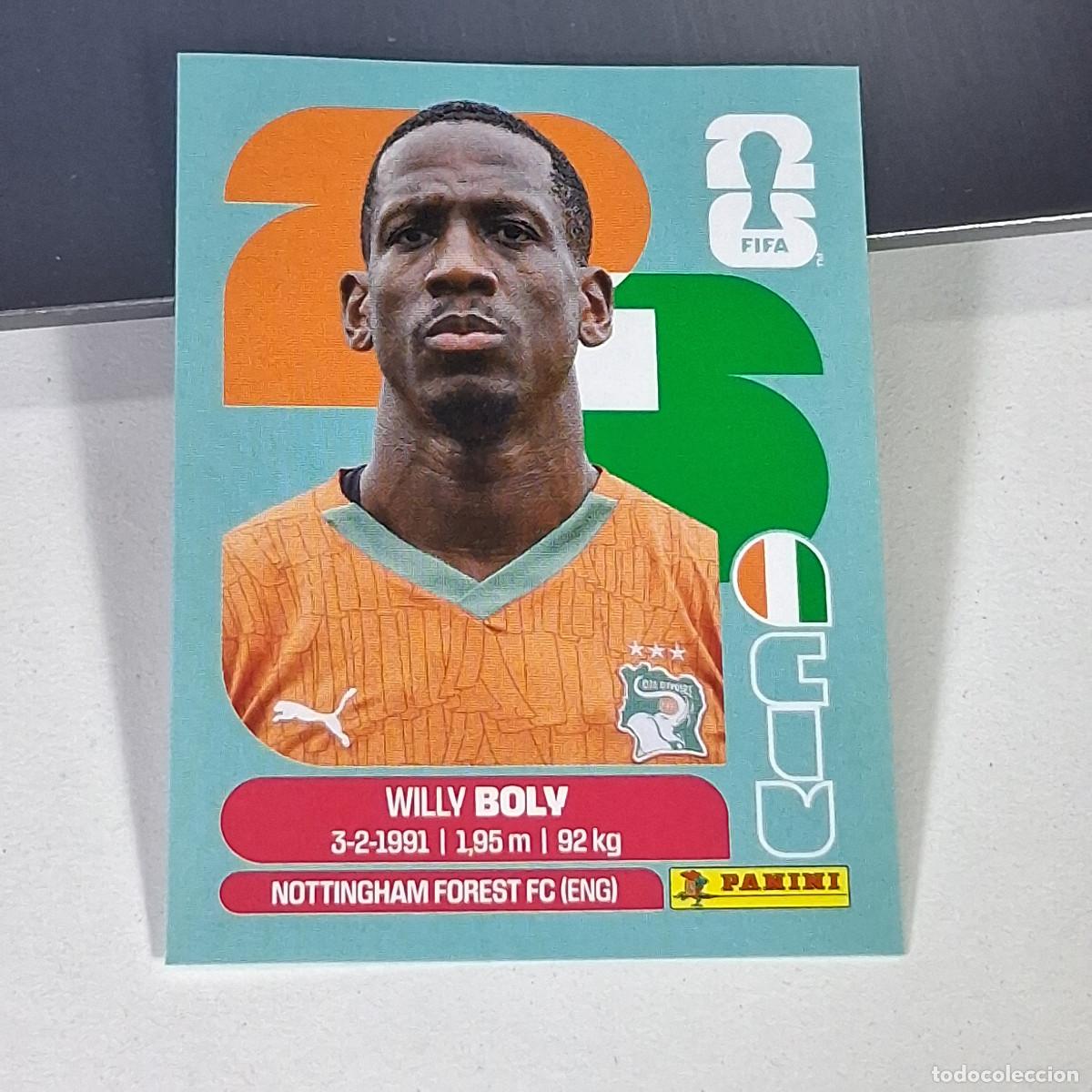 Cromos de f&uacute;tbol: B61 CIV7 WILLY BOLY 7 COAST CIV COSTA DE MARFIL IVORY MUNDIAL FIFA WORLD CUP 2026 STICKER PANINI
