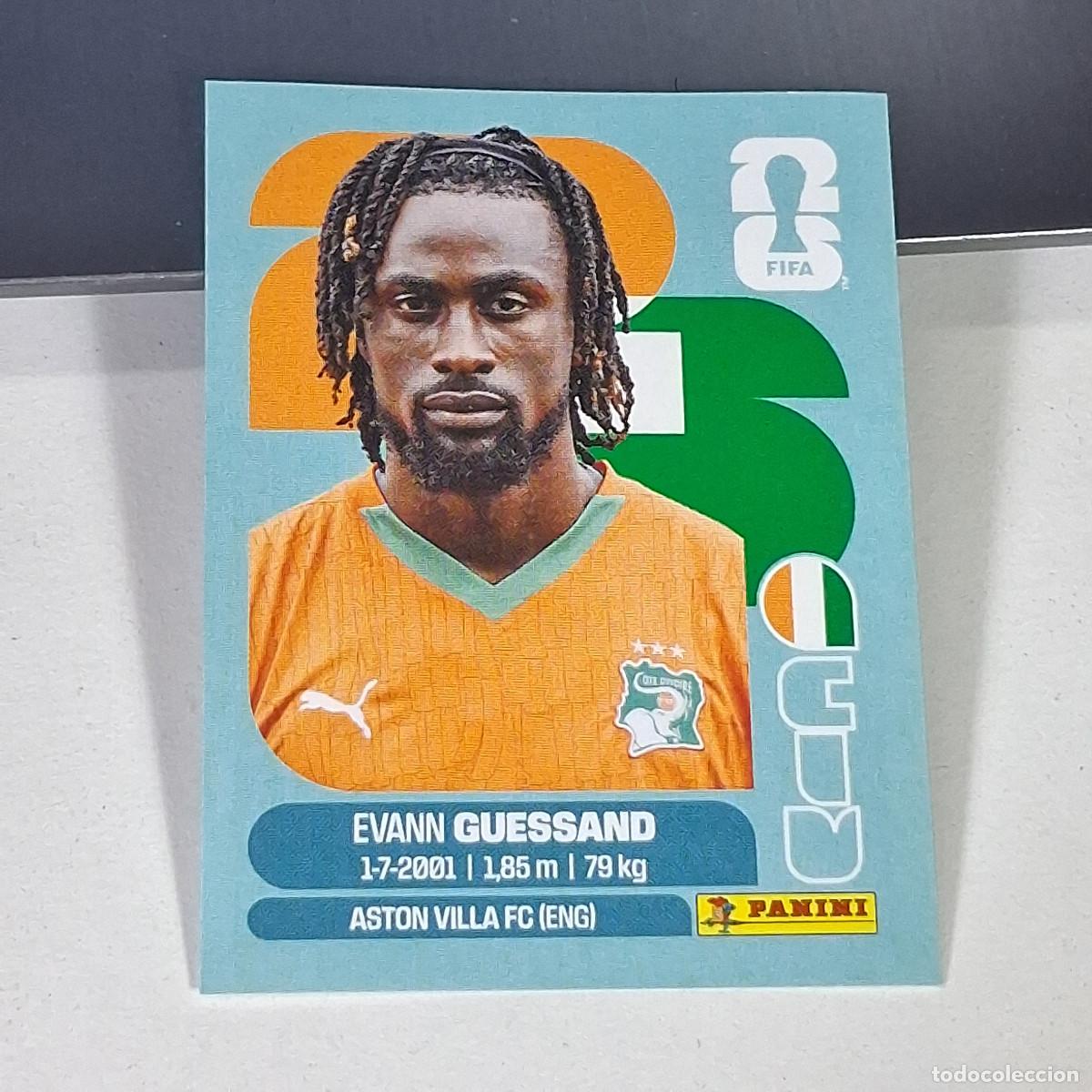 Cromos de f&uacute;tbol: B61 CIV19 EVANN GUESSAND 19 COSTA DE MARFIL CIV MUNDIAL FIFA WORLD CUP 2026 STICKER PANINI