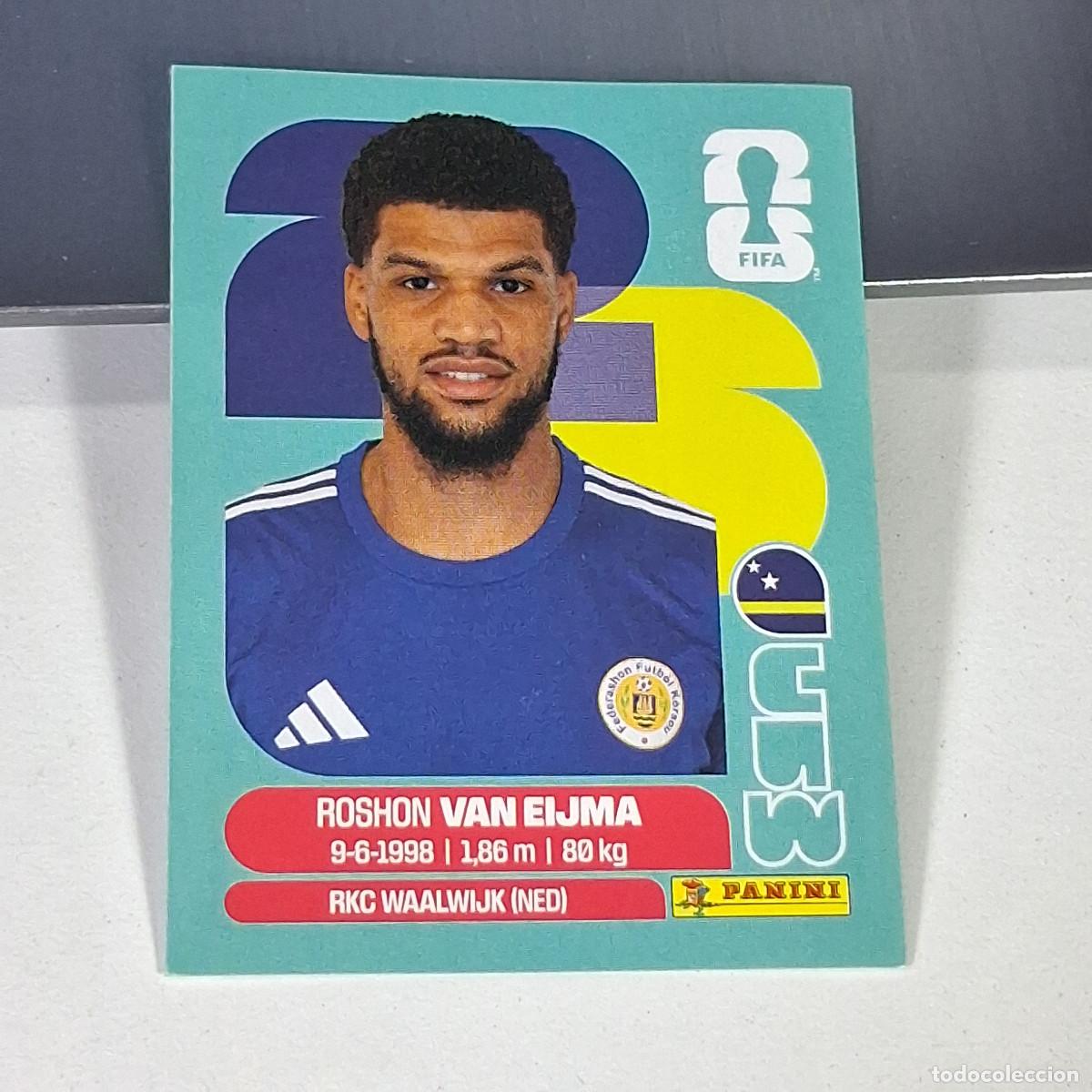 Cromos de f&uacute;tbol: B61 CUW7 ROSHON VAN EIJMA 7 CURAZAO CURA&Ccedil;AO CUW MUNDIAL FIFA WORLD CUP 2026 STICKER PANINI